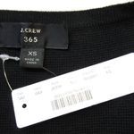 J.Crew NWT Juliette in Black Open-Front Knit Collarless Sweater Blazer XS Photo 2