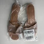 J.Crew Rhinestone Mesh Slide Sandals Nude Photo 1