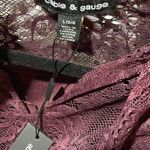 Cable and Gauge Lace Top Photo 3