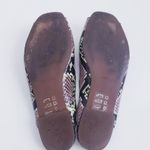 Madewell Erica Peeptoe Mule Snakeskin Print Detail Photo 5