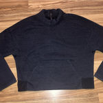 Lululemon Light as Warmth Crew 8 Dark Gray Casual Pullover Sweatshirt Workout Photo 0