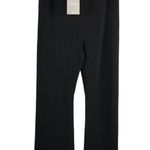 Everlane Flare Knit Pant XL Black Rib Grunge Versatile Office Casual Travel NWT Photo 2