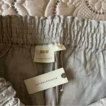 Anthropologie Maeve Linen A-Line Shorts in Stone NEW Size XL Photo 7