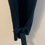 Grace Karin  Dark Green Cropped Tie-Waist Pants Photo 8