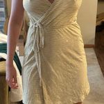 H&M Striped Yellow Dress Photo 0