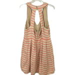 Banana Republic  Striped Linen Pleated Dress Size 12 Photo 3