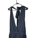 Cider Black Halter Top Jumpsuit Photo 3