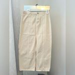 MIOU MUSE FRONT SLIT DENIM MAXI SKIRT Size M Photo 1