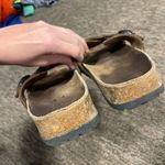 Birkenstock Birki's SANTOSA Cross Strap Slide Sandal  Womens 7 Men’s 5 Color: Brown Photo 5