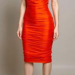 Nookie  Cooper Midi Dress, Tangerine, Small Photo 1
