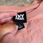 Ivy Park  shadow logo pink long sleeve tshirt Photo 2