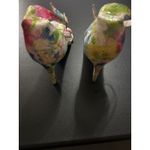 Worthington Floral Print Ankle Strap Heels Stiletto Open Toe Shoes Size 10 Photo 1