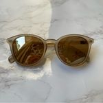 Le Specs Bandwagon Matte Stone Sunglasses Sunnies Unisex Reflective Tan Photo 2