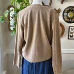 Vtg 90s CD Petites Sz M Cottagecore Chunky Long Sleeve Floral Embroidery Earthy Size M Photo 2