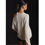 Anthropologie Velvet Graham & Spencer XL Elise Sweater NWT Ivory Chunky Knit Photo 7