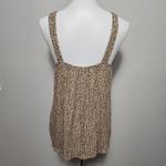 Maurice's Tan Black Polka Dot Tortoise Ring Tank Size Medium Photo 6