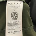 Athleta Brooklyn Heights High Rise Pants In Aspen Olive Cropped Women's Size 12 Photo 10
