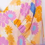 Charlie Holiday NEW  Australia-made Charlie Mini Dress floral  print sundress, XS Photo 7