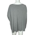 Shannon Passero Shirt Womens Small Gray Oversized‎ Tunic Top Neutral Minimalist Photo 2