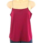 VERO MODA NWOT  Women’s Fig Purple Tank Top w/ Crystal Spaghetti Straps Size XS Photo 1