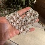 Monet Vintage Rare Couture Runway White Enamel Lacy "PRINCESSA" Bib Neck… Photo 4