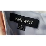 Nine West Floral Print Dress Sleeveless A-Line Career Cocktail US 8 Photo 5