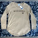 Nba NWT!  Washington Wizards Women’s Long Sleeve Crew Neck T-Shirt 22.5” P2P Photo 0