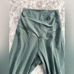 Aerie Real Me Crossover High Waist Green 7/8 Leggings Size Small Photo 2