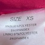 Alamour The Label Pink Velvet Velour Sleeveless Ruffle Camisole Crop Tank Top XS Red Photo 3