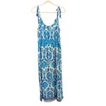 Anthropologie NWOT Plenty By Tracy Reese Blue
Baroque Sleeve Motif Midi Dress 1X Photo 8