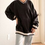 Brandy Melville  Navy Baggy Oversized Sweatshirt Photo 0