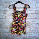 Anthropologie  Maeve The Yukiko Noritake Portside Button-Front Romper Size 0 Photo 6