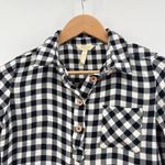 Matilda Jane Clothing Joanna Gaines Magnolia Dreams Tunic Buffalo Plaid Small Black Size M Photo 4