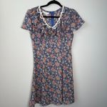 Gunne Sax  Jessica McClintock Vintage Ditsy Floral Mini Dress Sz 9/10 Photo 7