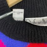 Rafaella Vintage Angora Argyle Harlequin Mock Neck Oversized Sweater Women S 90s Photo 7