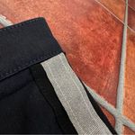 Veronica Beard Black Denim Jeans w/ Tuxedo Stripe Photo 5