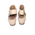Clarks Unstructured By Clark’s Wynnmere Abie Tan Sand Nubuck Wedge Open Toe Comfort 8 Photo 3