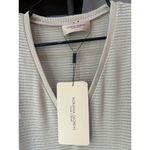 Adriana Degreas Tricot Fringe Maxi Dress Beige Womens Size Large Photo 5