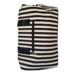 Alice + Olivia  By Stacey Bendet Black & White Striped‎ Duffel Bag NWT Photo 3