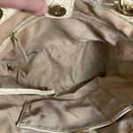 Brahmin  HAYDEN DAYDREAM BIJOU CROC EMBOSSED w/ woven raffia bamboo handles Photo 4