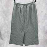 Sag Harbor Gray Midi Executive Church Slit Plus Skirt 14 Photo 1