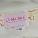 Vintage 70s Victorian Wedding Dress Bridgerton Lace High Neck Illusion Neckline White Size 8 Photo 12