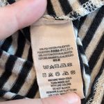 We The Free Free People Women’s Striped Peplum Long Sleeve Top Black Gray S Photo 3