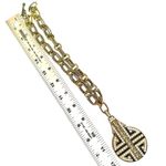 Heidi Daus “Chinoise Chic” Reversible Pendant Necklace – Swarovski Crystals & Bo Gold Photo 7