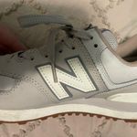 New Balance 574 Vegan Trainers Timberwolf Grey Sneakers Photo 5
