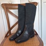 Markon Suela black floral leather boots size 8 Black Photo 3
