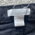 H&M Cutest Worn / Distressed Black Jean Shorts Photo 3