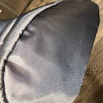 Smokey Blue Flower Top Handle Bag Photo 3