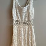 Trixxi Cream Dress with Cutout Photo 0