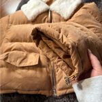 HYFVE Tan Jacket with Cream Collar Photo 1